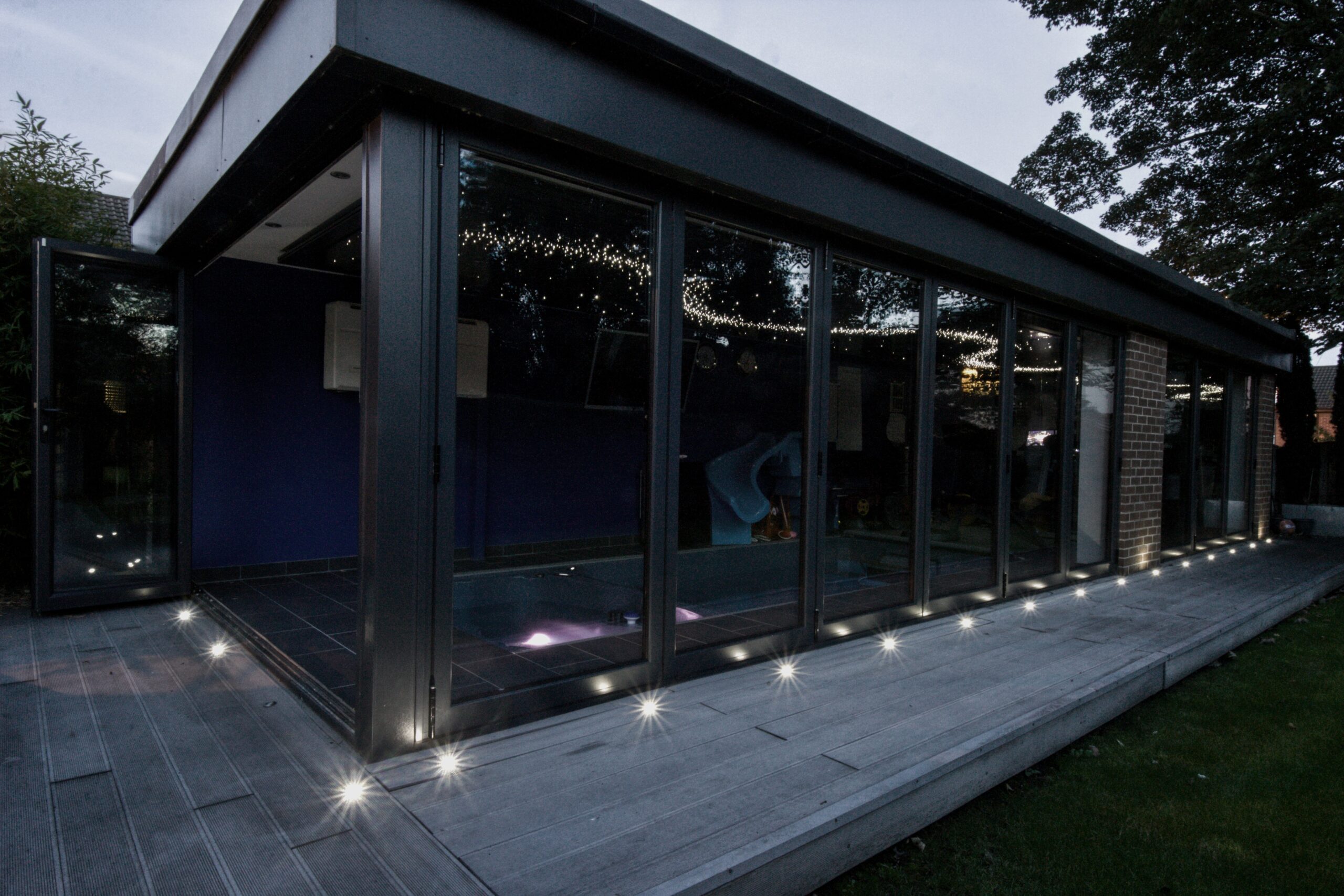 starry ceiling outbuilding