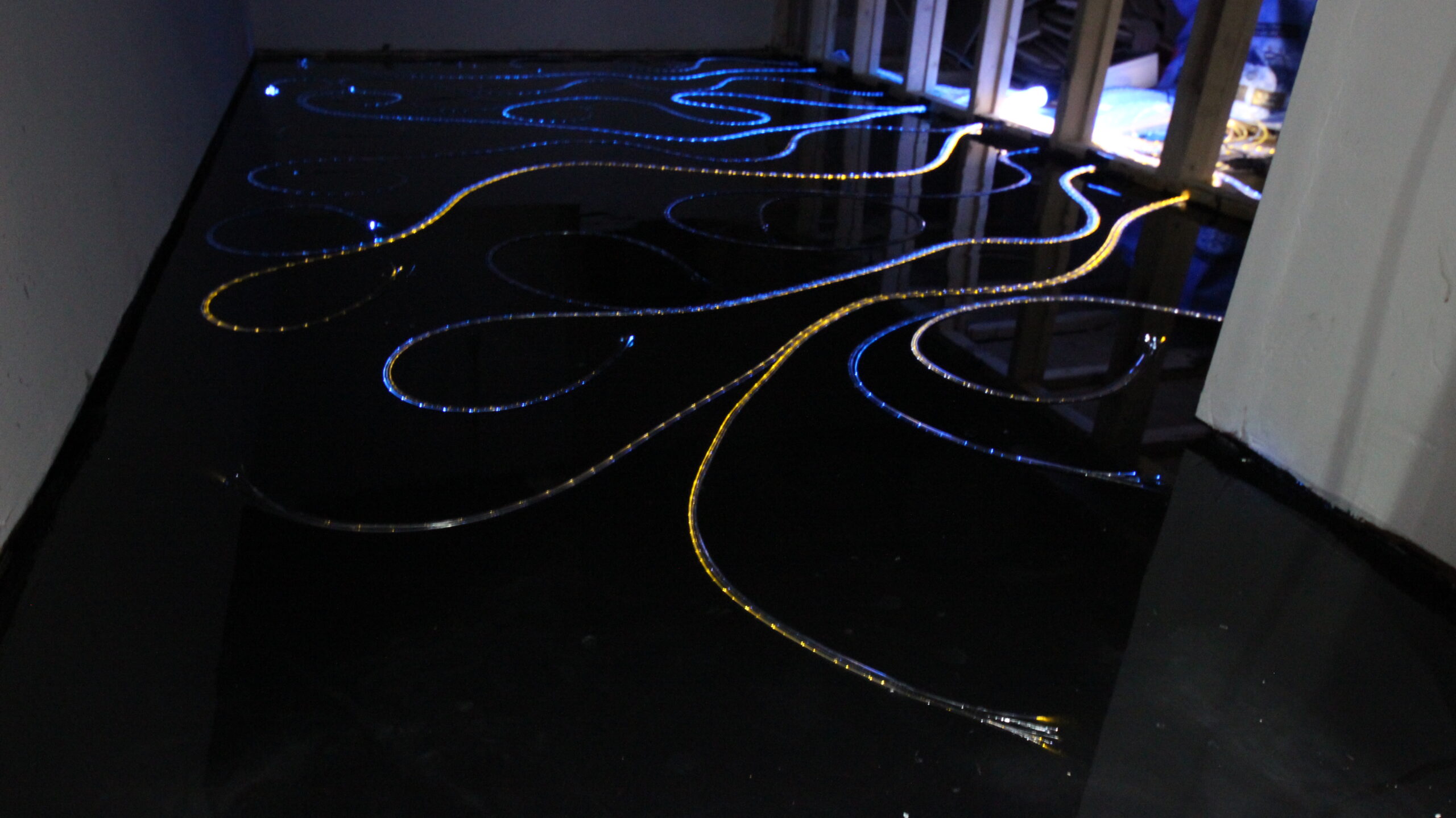 glowing floor